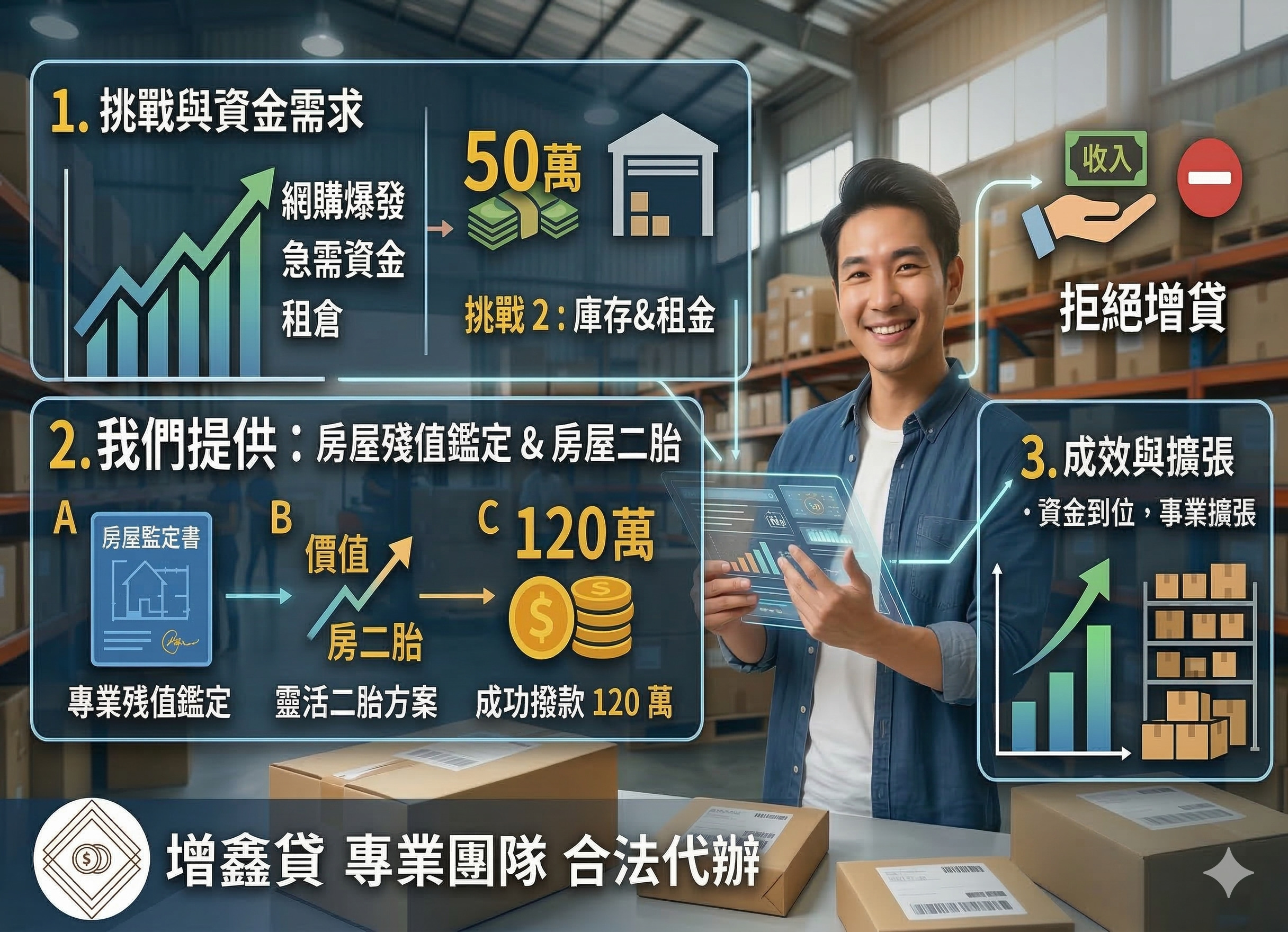 創業家小林：擴大經營的「電商倉儲基地」